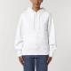 Thick Cotton Heavyweight Oversized Long Sleeve Hoodie White Color