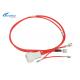 Optional Color Faston Cable 18AWG Wire 24 600mm Length Electronic OEM Accepted