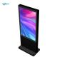 Bezel 12mm Metal LCD Window Displays Wall/Floor Mountable for Retail Stores
