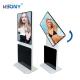 Full HD Interactive Touch Screen Kiosk , Lcd Display Monitors For Advertising