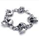 High Quality Tagor Stainless Steel Jewelry Fashion Men's Casting Bracelet PXB070