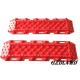 PA66 Off Road Traction Mats , Off Road Sand Ladders Red Color 120cm X 33cm X 6cm