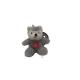 Stuffed Toys Huskie Keychain 11cm With Music Box