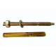 Chemical Anchor Bolt Hex Head Bolt Carbon Steel Galvanized M12 For Glass Curtain Wall Buildings