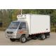 Small Refrigerated Truck Trailer 0.5t-1t Light Freezer Box Truck Cummins / Chaochai Engine