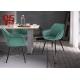 Corrosion Resistant Fabric Dining Room Chairs Velvet Modern Multicolor Home