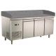 Bakery Tray Commercial Refrigeration Equipment Stainless Steel Undercounter Fridge
