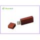 Rectangle Red Wood USB 3.0 16GB high speed flash drive