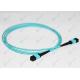 OM3 MPO MTP Patch Cord RoHS Certified For Fiber Optic Telecommunication