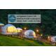 PVC Garden Igloo Geodesic Dome Tents House For Outdoor Event Camping