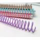 3/1 4/1 PVC Plastic Spiral Single Wire Coil 1-1/4''