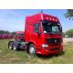 CHINA Howo 375 HP / 420 HP heavy prime mover / tractor head with air deflector and ABS