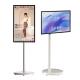 Smart Rotate Touch Screen 27 32 Inch Touch Incell Lcd Display Ips Movable Android System Stand By Me Tv