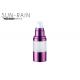 Alum airless lotion bottle with different head caps pp material SR-2108J