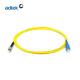ST-SC/UPC Simplex 9/125 Singlemode Fiber Cable 3M PVC Yellow Fiber Patch Cord