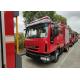 IVECO Chassis Water and Foam Tanker Fire Truck with Two Rows Cab 6 Seats