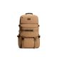 Zipper Closure Expandable Canvas Backpack for Men Lightweight and Durable Outdoor Bag