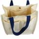 Flexible Side Inner 12Oz Organic Tote Cotton Shopping Bag
