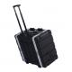 Portable 5U Shallow Rack Case With Removable Covers Top And Side Handle
