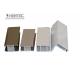 Industry Aluminum Extrusions Shapes Bronze Black Golden Silver