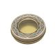 50ml Saffron Spice Box Round Candle Tin Jar Tin Aluminum Tea Tin