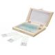 Glass Material Plant Microscope Slides For Medical Research / Education