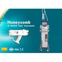 Powerful Honeycomb Laser Tattoo Removal Machine / Pore Removal Laser CE Approval