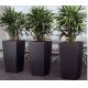 Factory Hot sales light weight waterproof durable outdoor  fiber clay planter