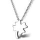New Fashion Tagor Jewelry 316L Stainless Steel Pendant Necklace TYGN100