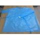 PP PE Coated Non Woven Isolation Gown Garment AAMI Level 2 FDA Certification