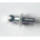 Medium Carbon Steel DIN933  Hex Head Bolt M6x20 Size OEM With ISO4017