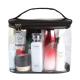 10*4*8in Unisex Clear PVC Makeup Bag For Travel