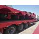 3 Axles Double Function Container Semi Trailer , Utility Semi Trailers Heavy Duty Semi Trailers