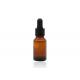 Amber Glass Material Essential Oil Dropper Bottles Use For Skin Care Oil