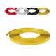 One Inch Yellow Color 35 Meters Aluminum Plastic Trim Cap Colorful Trim Cap Good Selling