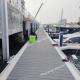 Marine Aluminum Floating Dock Marine Floating Pontoon Pier For Yacht