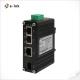 Mini Industrial 3 Port 10/100/1000T 802.3at PoE + 1-Port 100/1000X SFP #Ethernet #Switch With 12~48VDC Input