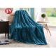 Luxury Embossed Flannel Plush Sherpa Blanket Double Layers Throw For Sofa Modern European style