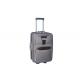 Cool Business 8 Wheel Luggage Suitcase , Silver Handle Framed Wheeled Luggage Sets