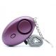 140DB Purple Self Defense LR44 ABS Emergency Safety Alarm For Women