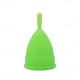 Colorful Health Care Soft Silicone Menstrual Cup 1PC Size S L for Feminine Hygiene