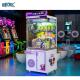 Pink Love Gift Coin Operated Claw Machine Fully Transparent 90W
