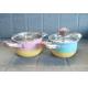 6pcs Cooking pot cookware set casserole carrier insulated hot pot sets coating non-stick soup pot set with handle