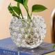 Crystal Clear Home Decoration Glass Vase Lead Free Machine Pressed