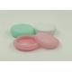 10 G Empty Face Cream Containers , Macaron Shape Cosmetic Plastic Jar