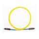 Indoor MU Patch Cord Single Mode Type Yellow Color 0 . 3dB Insertion Loss
