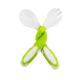 Customized Color / Size Silicone Baby Spoon Soft Material Heat Resistant