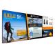 Full Color 1080P Seamless LCD Video Wall 49'' Super Slim Bezel Screen For