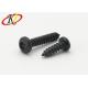 Pin - in - Torx Pan Head Security Self Tapping Screws with Black Zinc Plated