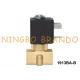 2/2 Way Normally Closed Brass Electric Solenoid Valve Direct Action